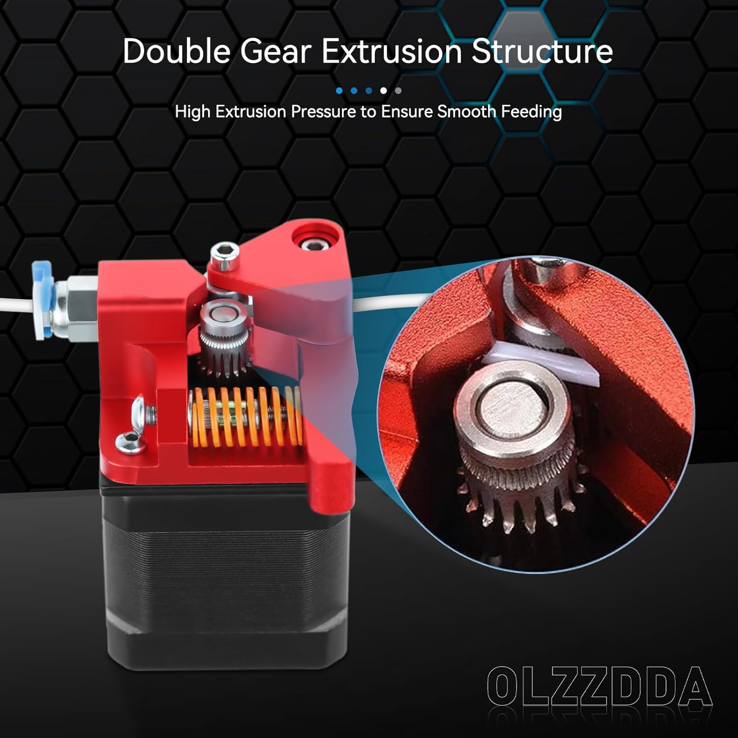 Replacement METAL Dual Gear Drive Extruder