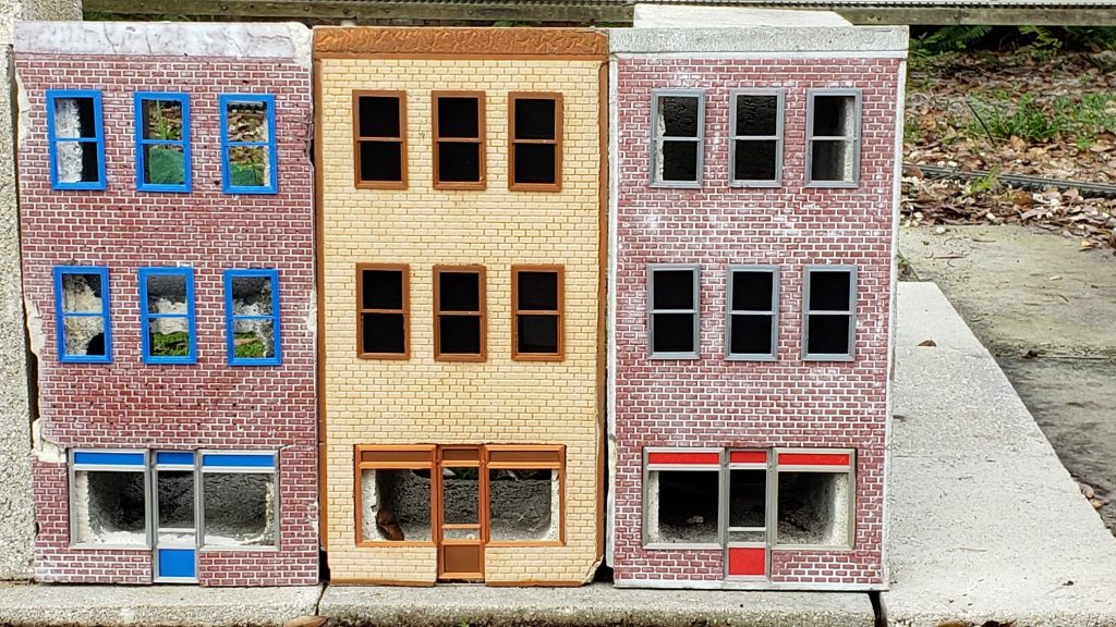 Detailed Downtown Marketplace Buildings