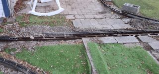 Mainline And Siding Lowered For Main Street Crossing