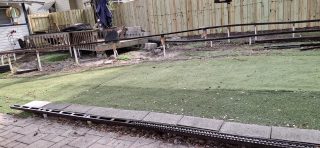 Finishing Out The Station Siding And The Bridge Stringers