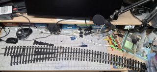 Test Fitting 20' Diameter Sotck and Closure Rail Gauge Spacing