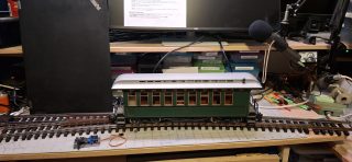Testing Switch With Point Rails And Frog Installed